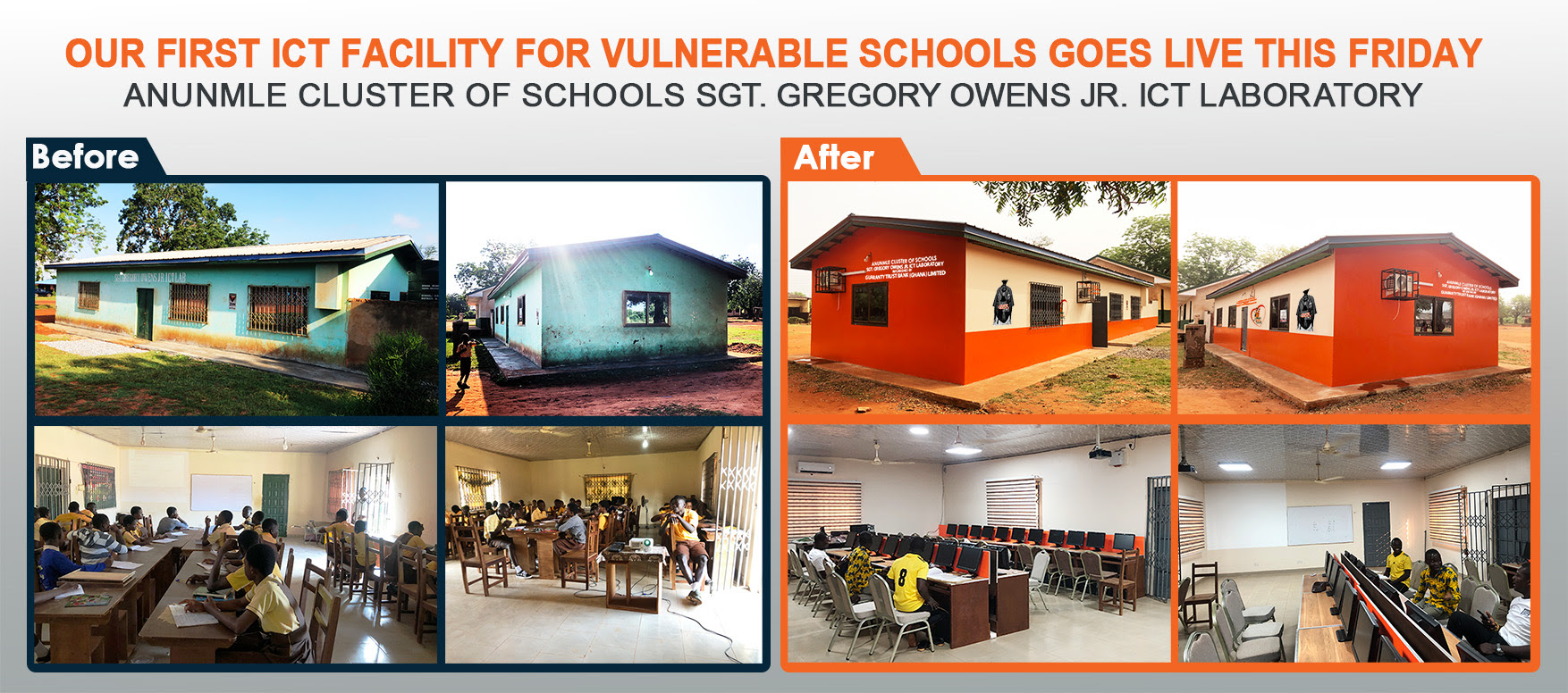 GTBank Commissions ICT Facility For Anunmle Cluster Of Schools