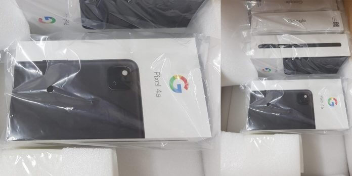 Google Pixel 4A Retail Packaging Pop-ups