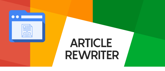 How To Save Time By Using An Online Article Rewriter