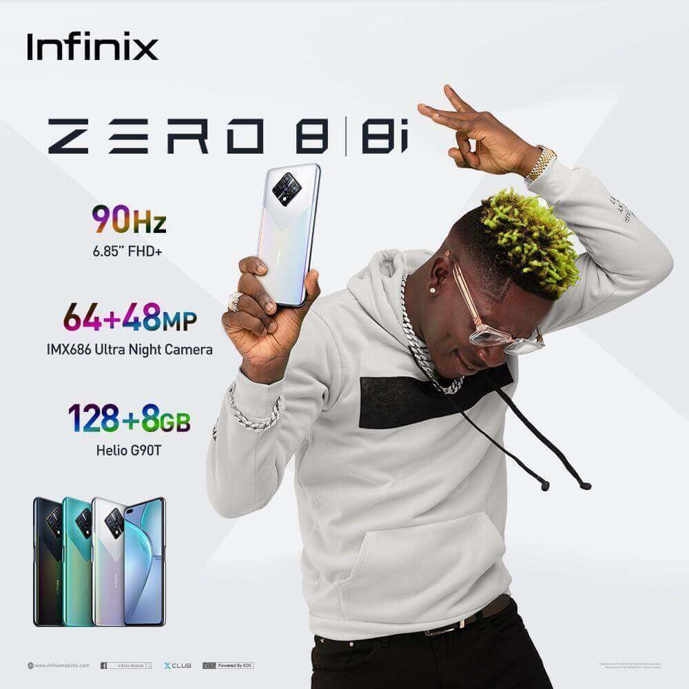 Infinix Zero 8i price in Ghana