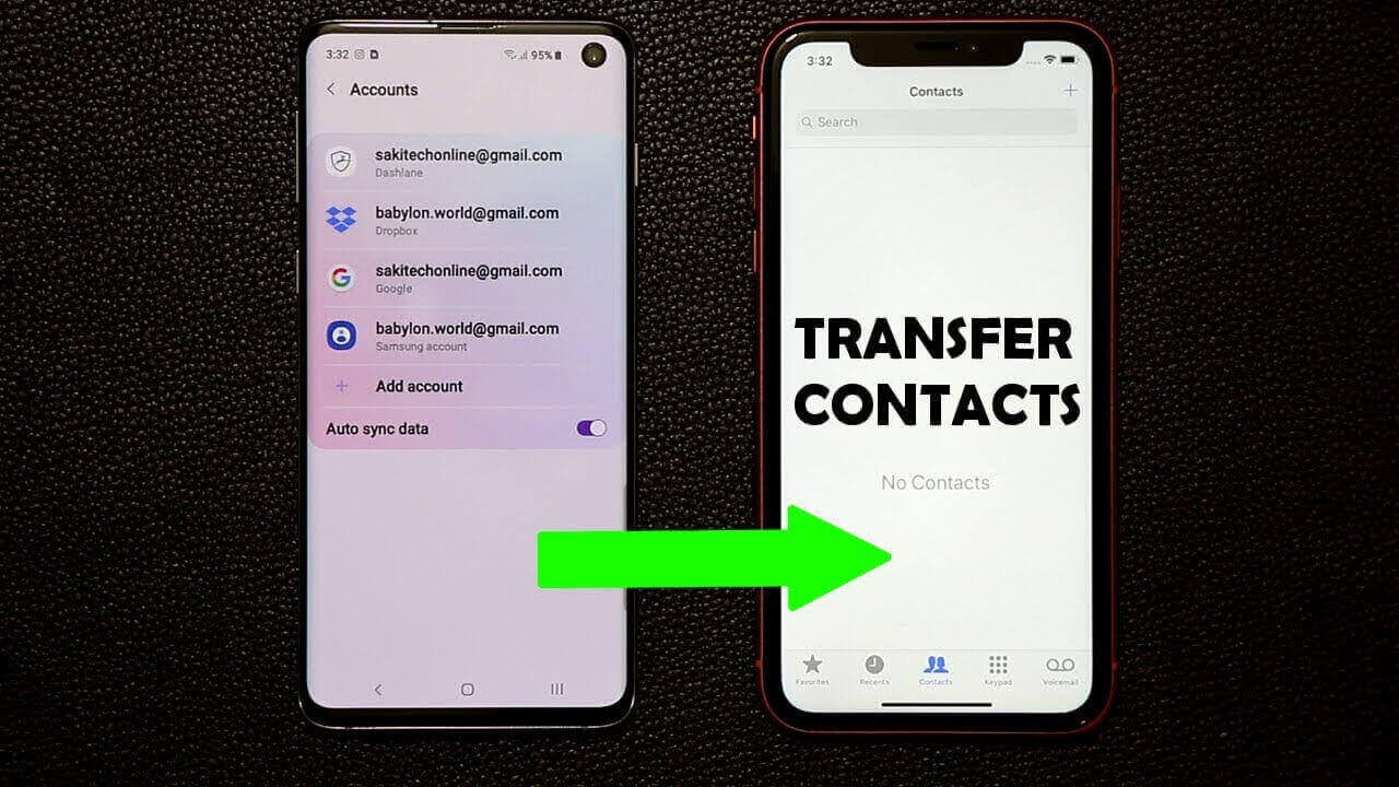 How To Transfer Your Contacts From Android To iPhone
