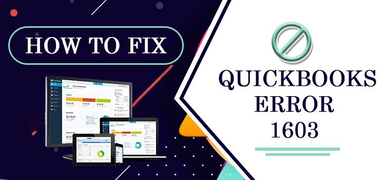 how to fix quick book error 1603