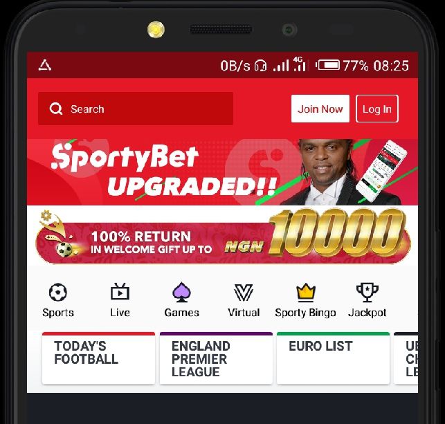 sportybet sign up