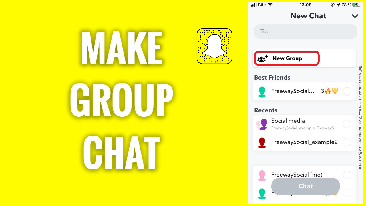  How to Make a Group Chat on Snapchat