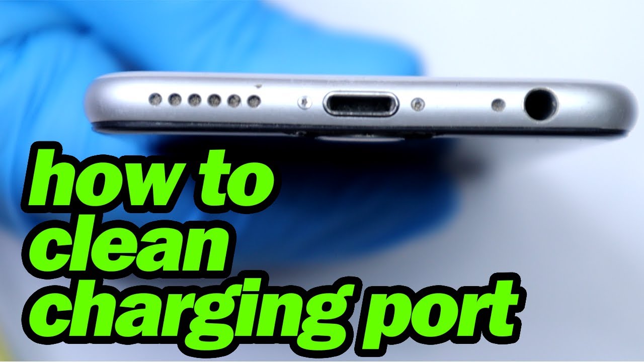 How to Clean Charging Port on iPhone