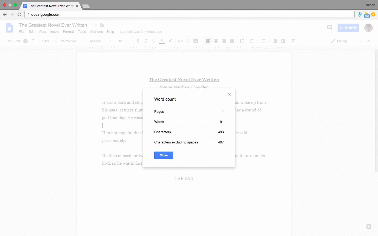How To Check Your Word Count In Google Docs