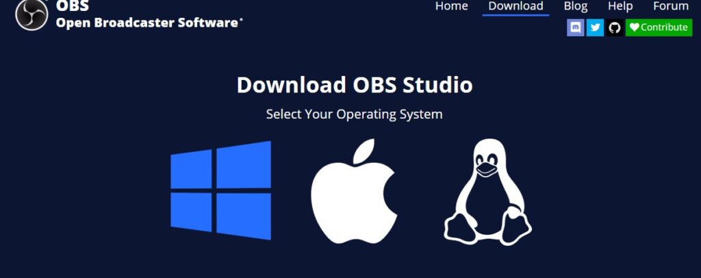 How to download OBS studio - Step 1