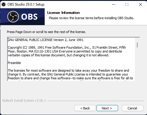 How to download OBS studio - Step 2