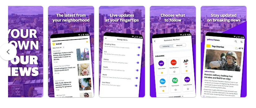 Best Free News Apps - Yahoo News