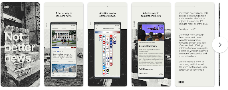 Ground News - Best free news apps