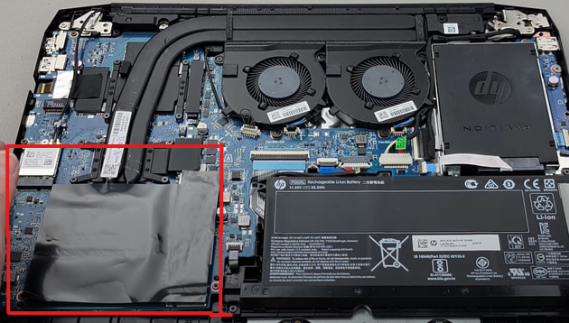 How to Perform HP Pavilion Gaming Laptop RAM Upgrade - peel cover