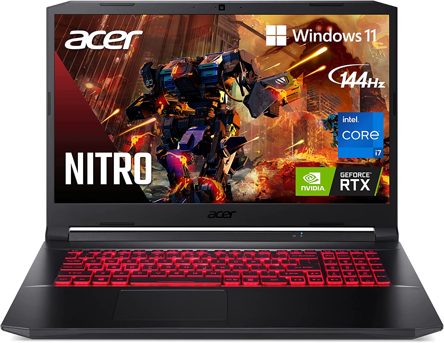 Top 5 Best Gaming Laptops with Numeric Keypads - Acer Nitro 5