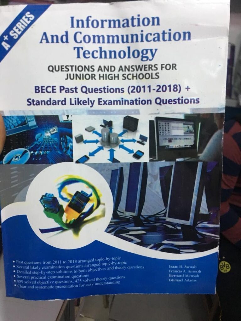 Best ICT Past Questions and Answers Books For JHS Students In Ghana - APlus Series