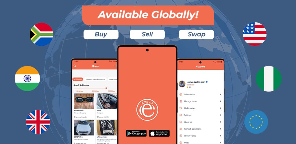 Unveiling the Future of Online Commerce: Explore E-zevis Marketplace Mobile App!