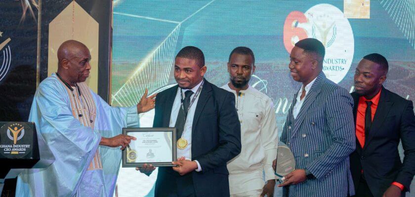 Deus Ghana CEO Honored at 2023 Ghana Industry CEO Awards